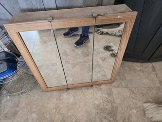 Free Medicine Cabinet - Old Needs Touched Up Tlc