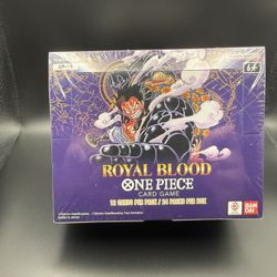 OP-10 - Royal Blood Booster Box Sealed
