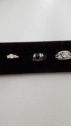 Costume jewelry rings