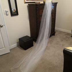 10ft Bridal train