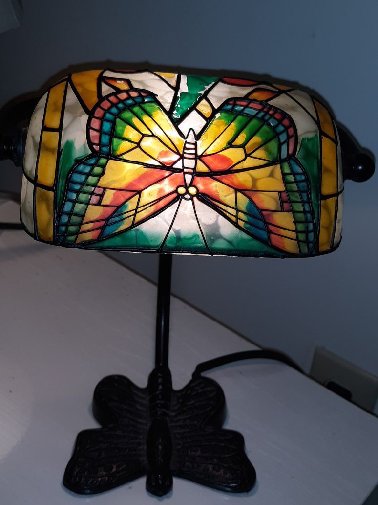 Butterfly Tiffany Lamp. SOLD