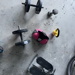 Gym Accessory and Weights