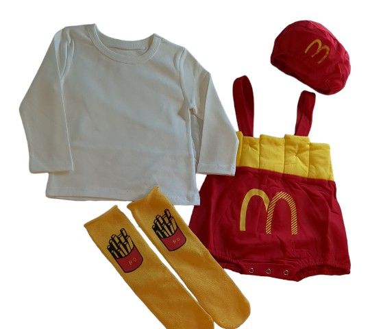 French Fries Costume For Baby