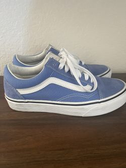 Light Blue Vans Size 5 Mens 6.5 Womens