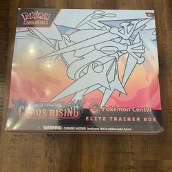 Pokemon Chaos Rising Pokemon Center Elite Trainer Box