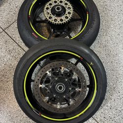 Complete set of wheels 2017 and newer GSX-R1000