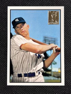 1996 Topps Commemorative Set #22 - Mickey Mantle #59 - New York Yankees