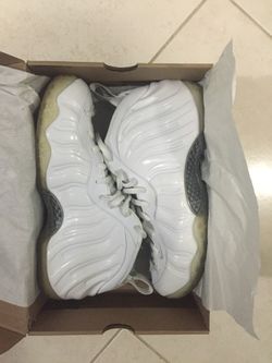 Nike Air foamposite White Out