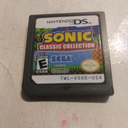 Nintendo DS Game Sonic Classic Collection No Case Used
