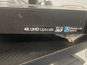 Sony 4K UHD blue ray player