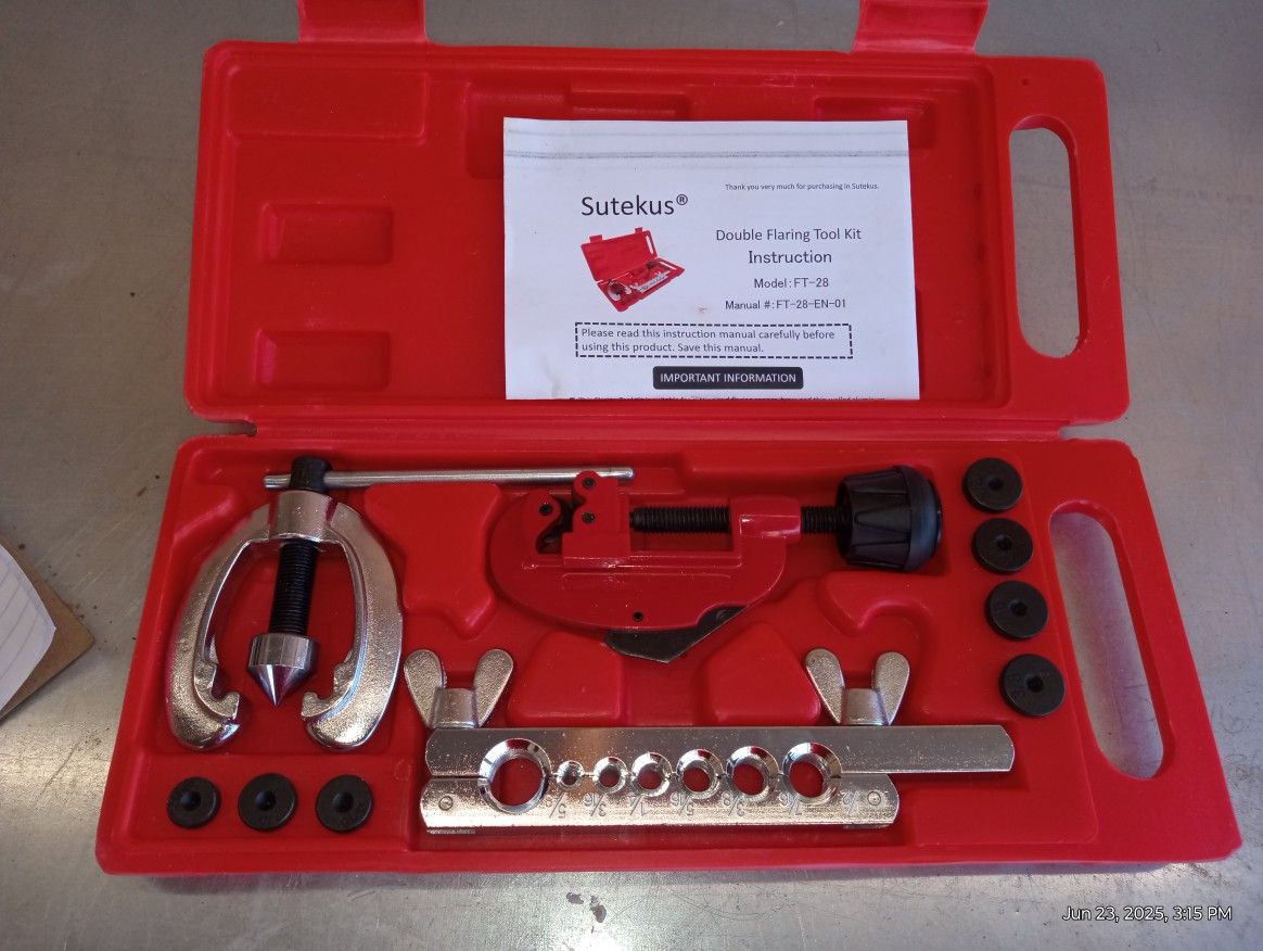 Sutekus Double Flaring Tool Ft-28