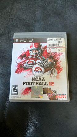 NCAA Football 12 PS3