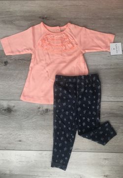 New w/tag Carters Leggings and Tunic Set 18 Months