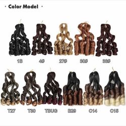 Synthetic Hair Curly Extension For Braids