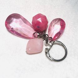 Shades Of Pink Keychain 