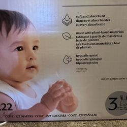 Kirkland Size 3 Diapers 
