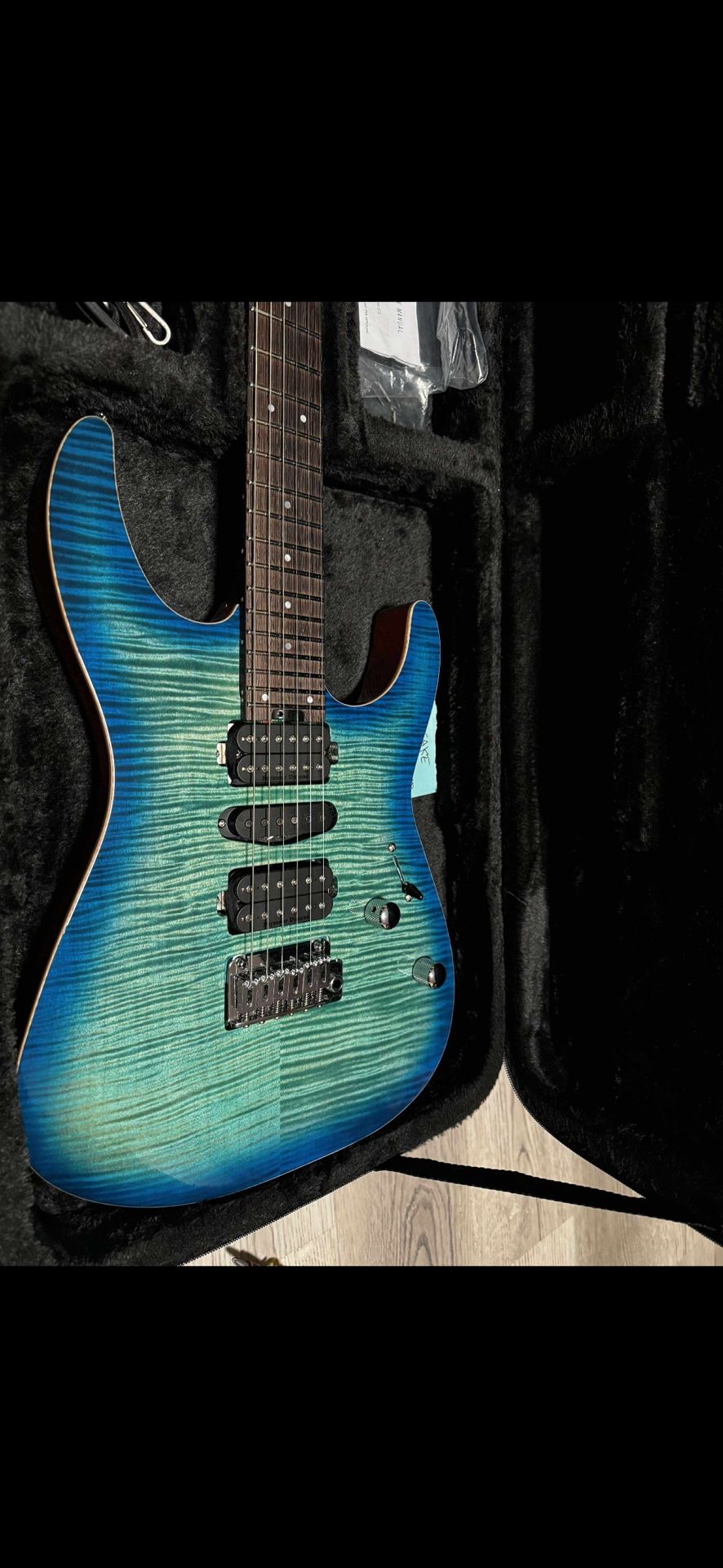 Charvel MJ DK24 HSH 2PT Electric Guitar - Caribbean Burst