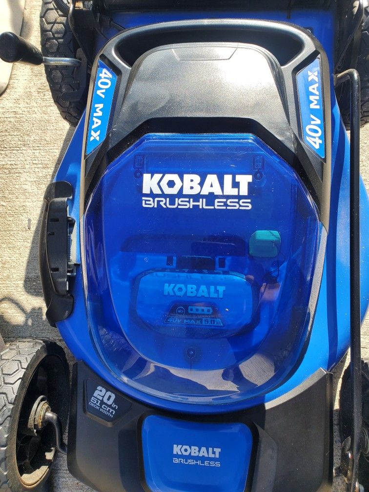 Kobalt 40-volt Max 20-in Cordless Push Lawn Mower