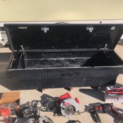 Delta Pro Tool Box , In Good Condition But No Keys $100 Rest Of Tools Start @ $10 And Up Lo