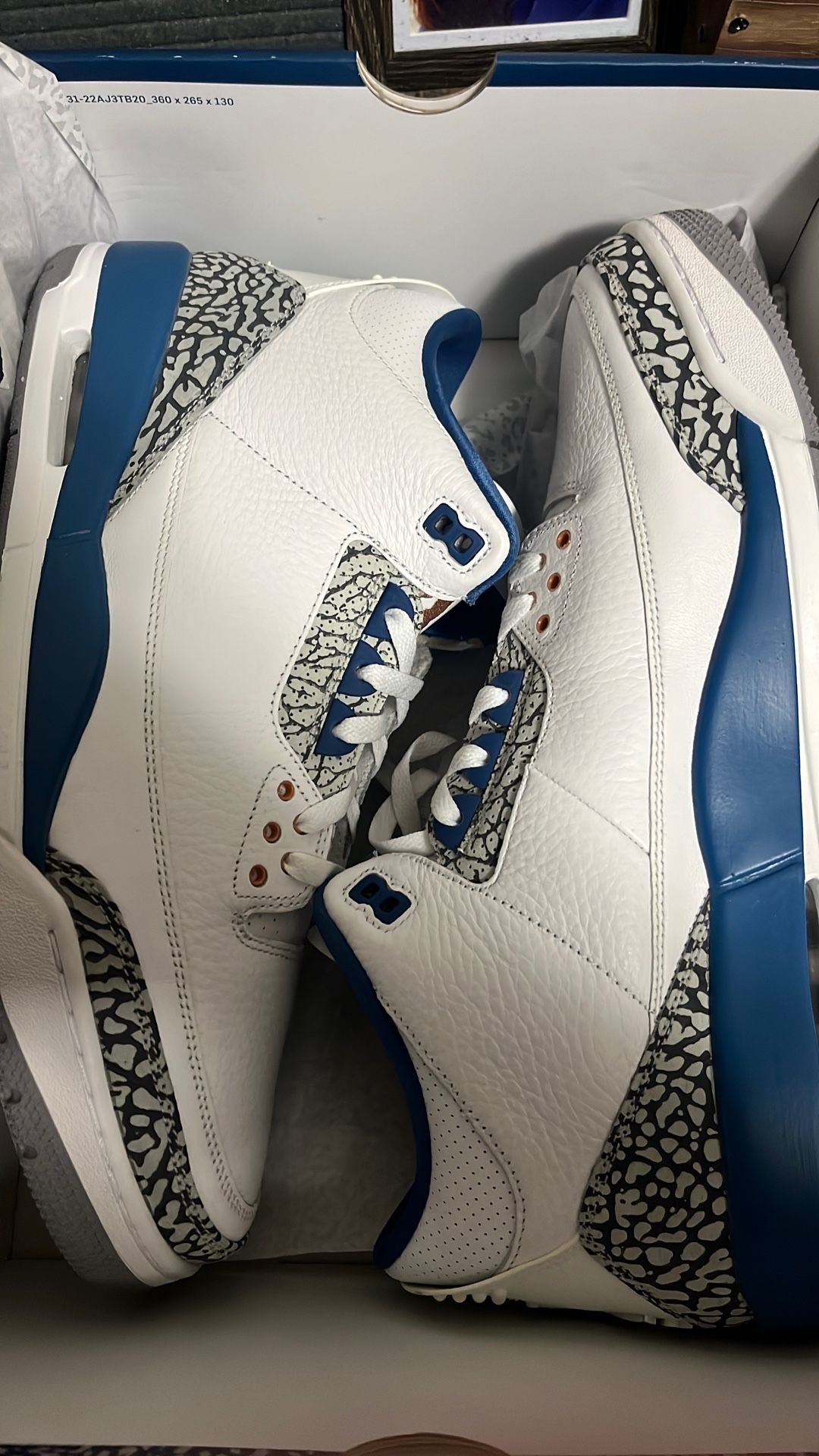 Air Jordan 3 Wizards Size 14