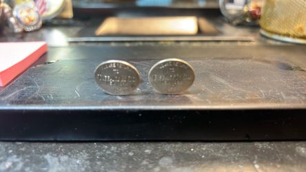 Tiffqny&co Sterling cufflinks  used