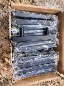 Matte Black Cabinet Bar Pulls – Set