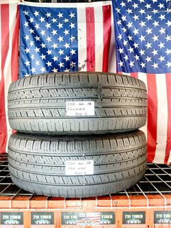 💰 Best deals are ca$h in person 2 USED TIRES P235/60R18 FALKEN ZIEX ALL SEASON 235 60 18