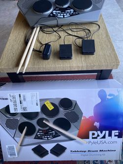 PYLE Tabletop Drum Machine