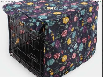 Brand New Molly Mutt Floral Dog Crate Cover 42 inch Friday Morning