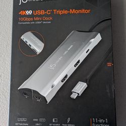 J5 Create 4k Triple Monitor 