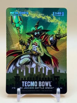 2026 Bo Jackson Battle Arena Tecmo Bowl Merlomes Skyline Battle Foil Glow S76