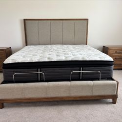 King Side Bed With Mattress 