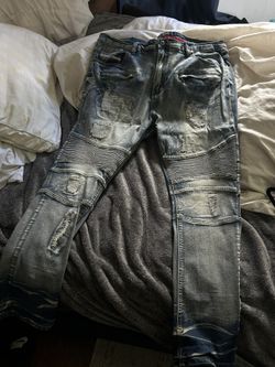 Dark Blue Mokobi Jeans 