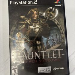 Gauntlet Seven Sorrows PS2