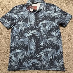Men’s Travis Mathew Heater Golf Performance Polo Collared Shirt NEW Large