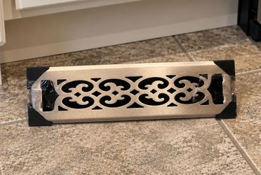 New floor vent register 2x12