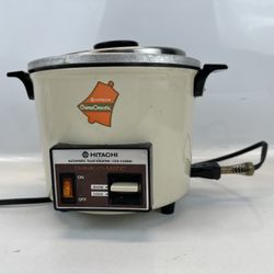 Hitachi Chime-O-Matic Rice Cooker Food Steamer RD-4053 Tested Works