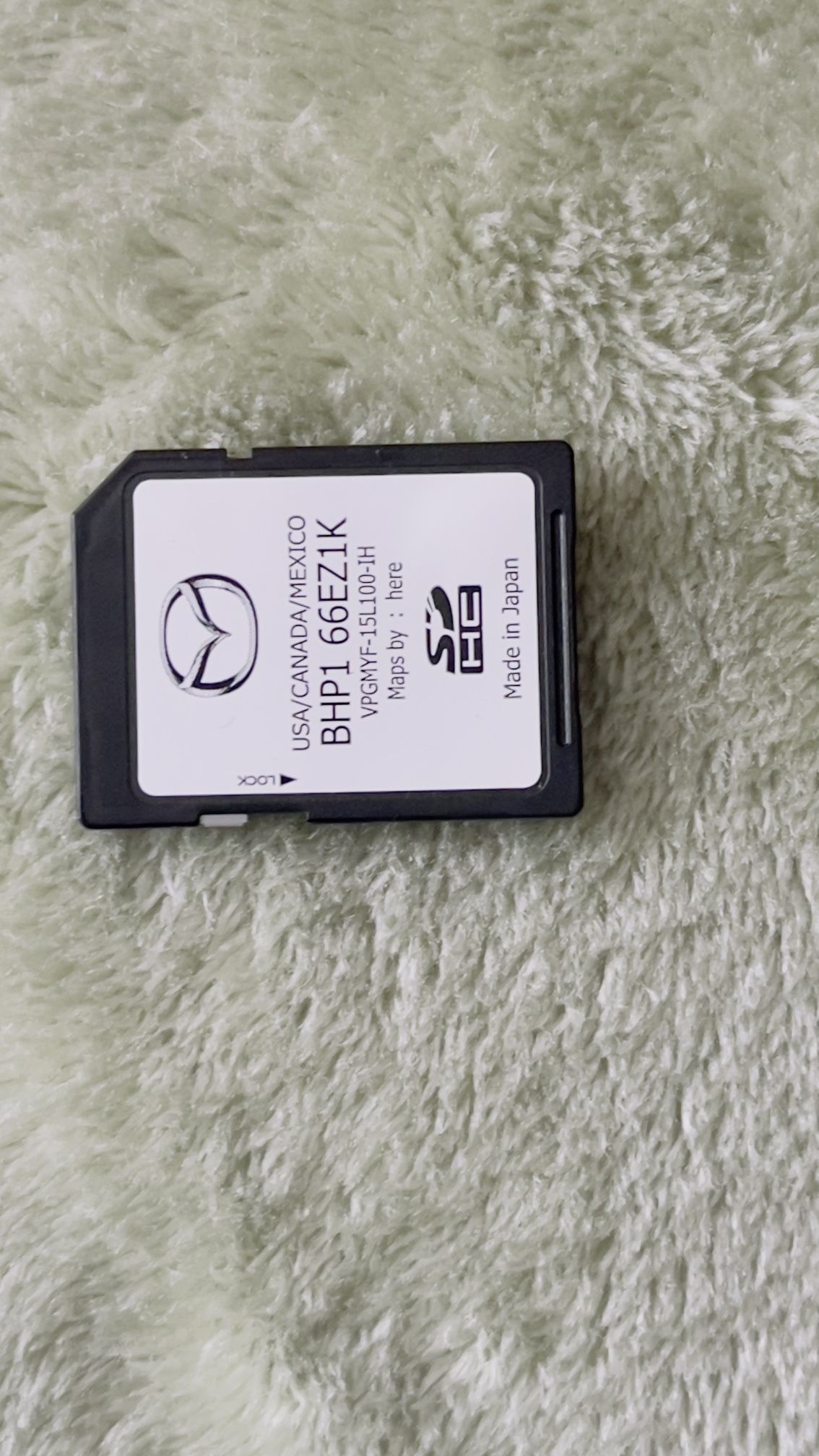 Mazda Navigation SD Card
