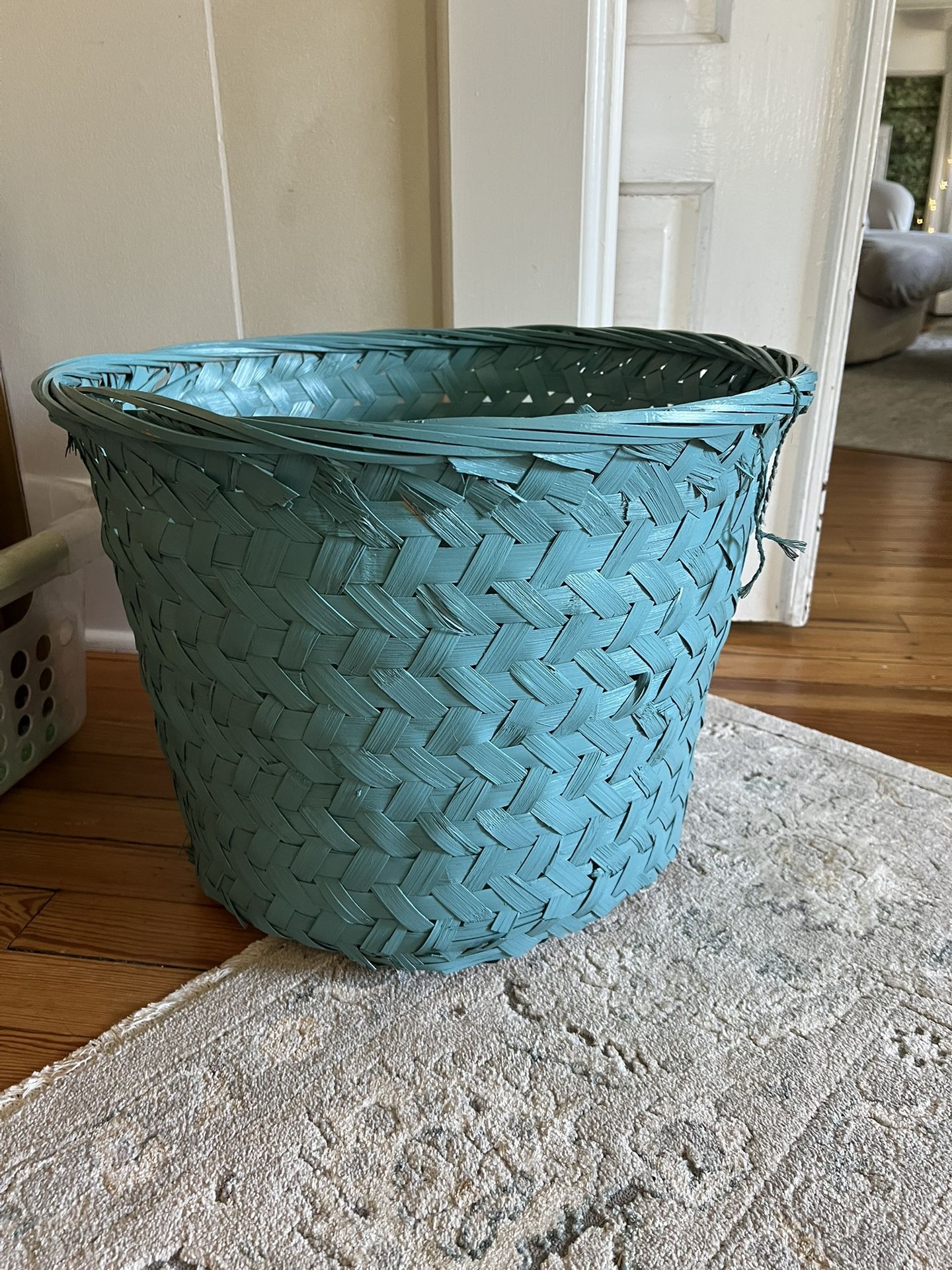16” Tall Vintage Basket