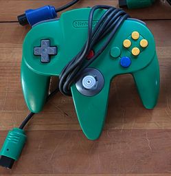 Original Nintendo 64 N64 Video Game Controller Good Stick