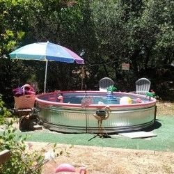 8ft Stock Tank/Pool. New Condition. Not Used. $400