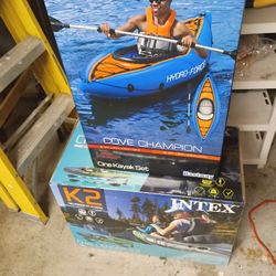 Blow Up Kayaks New Never Out Of Boxes 