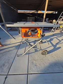 Ridgid table saw