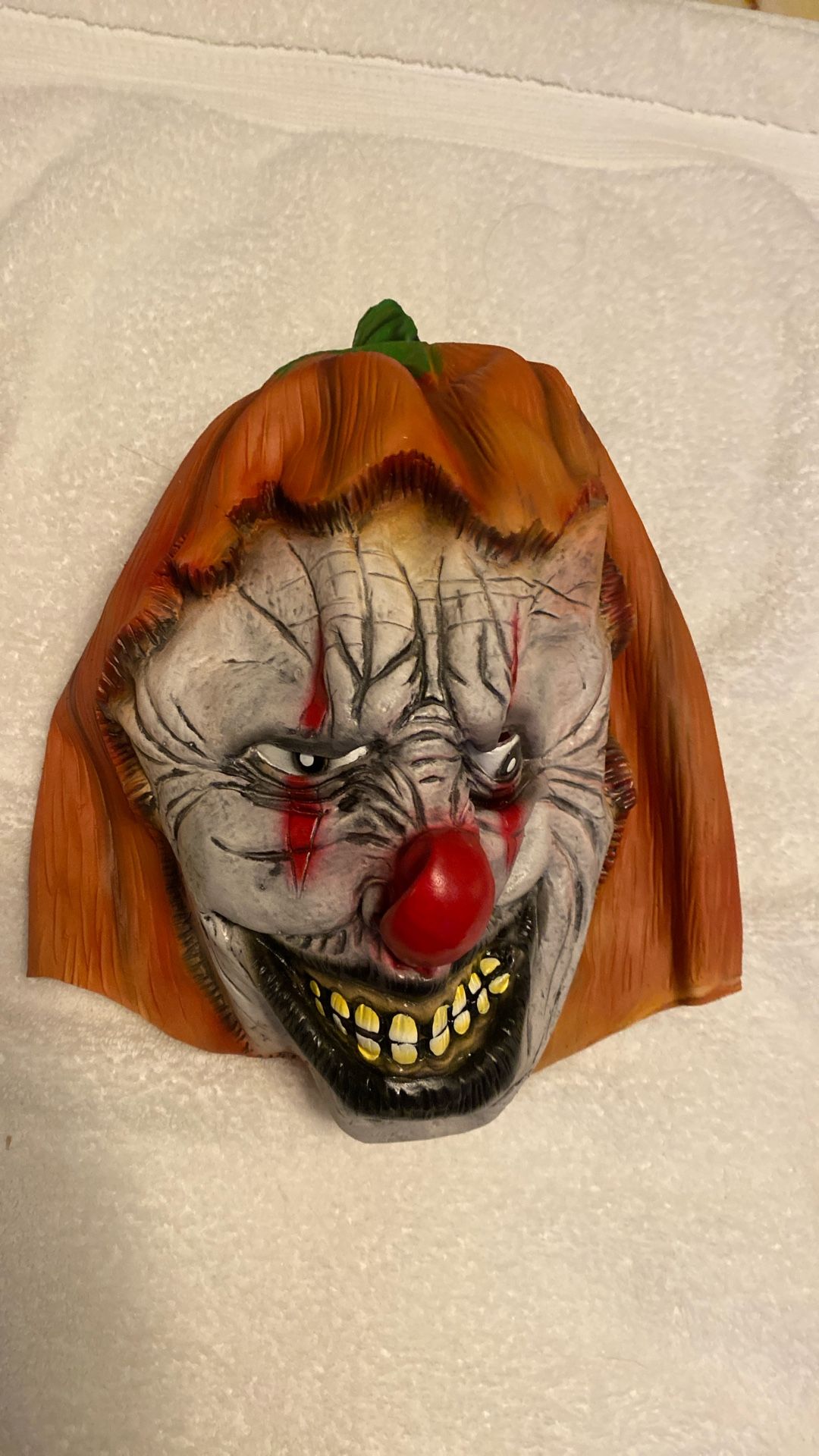 Rubber Clown Mask Adult ( 2 left)