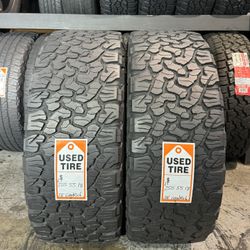 255/55/18 BFGoodrich 