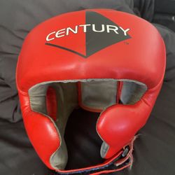 Red Century Head Gear Boxing