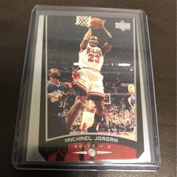 Michael Jordan Card (retirement year)