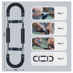 Twister Arm Trainer, Forearm Strengthener, Chest Workout