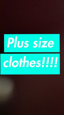 Plus size clothes 3x, 22+