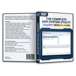 EasyUEFI Technician Edition Bootable DVD